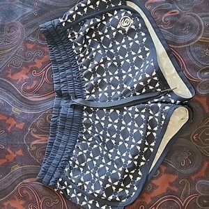 NWOT SCALES Surf and Play Boardshort Blue and White print